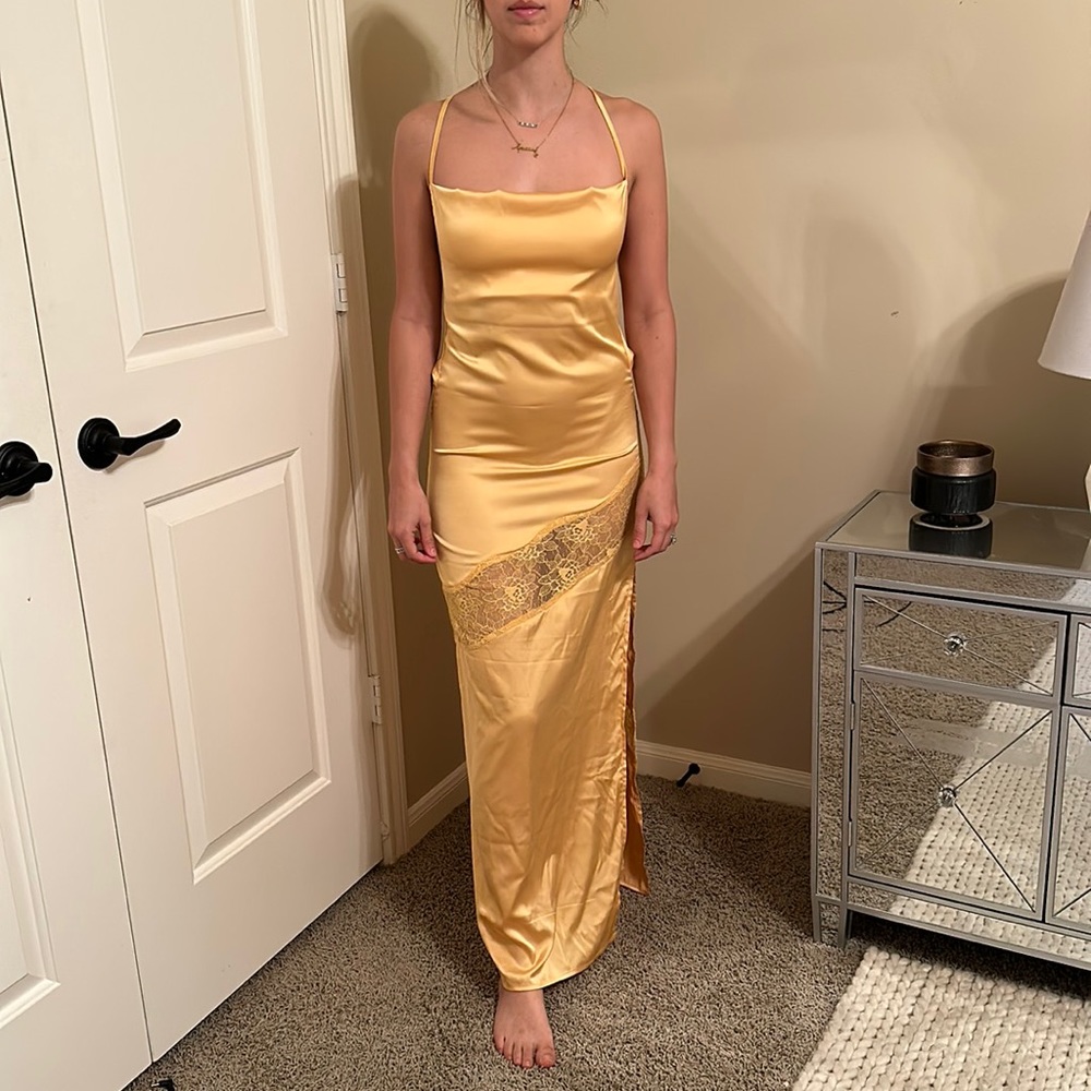 Yellow Long Dress